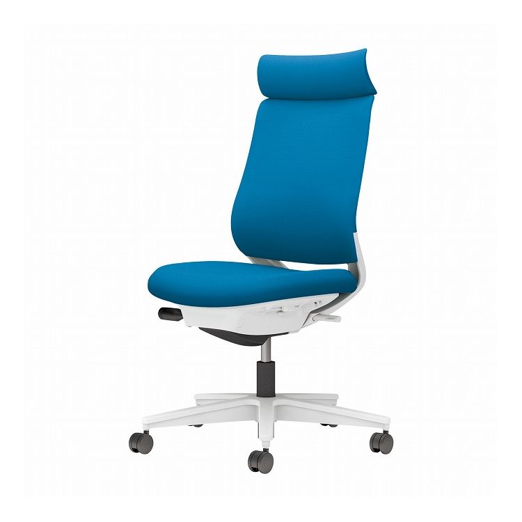 【メーカー直送】 コクヨ オフィスチェア 椅子 イス チェア ミトラ2 肘無 ホワイトグレー ターコイズ(代引不可)【送料無料】