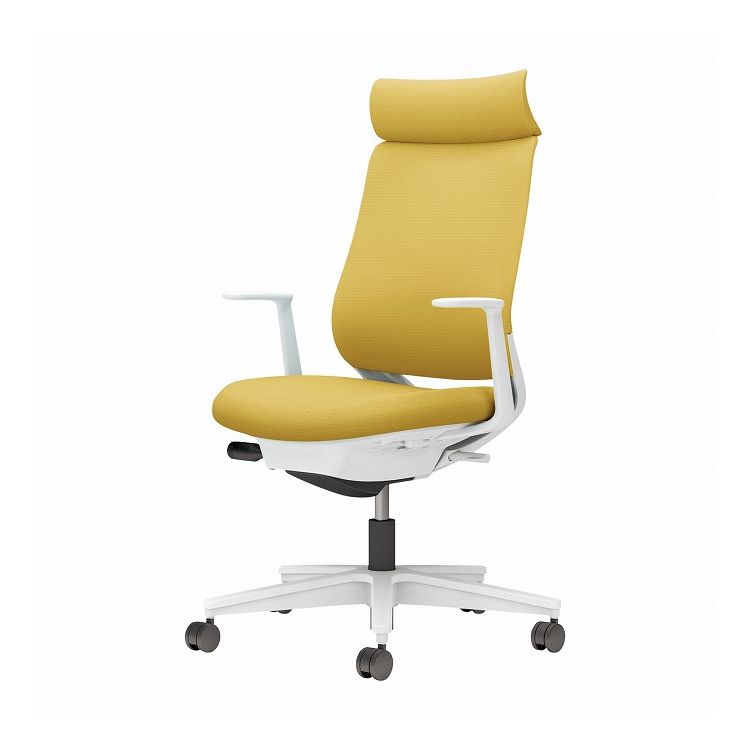 【メーカー直送】 コクヨ オフィスチェア 椅子 イス チェア ミトラ2 L型肘 ホワイトグレー オリーブイ..