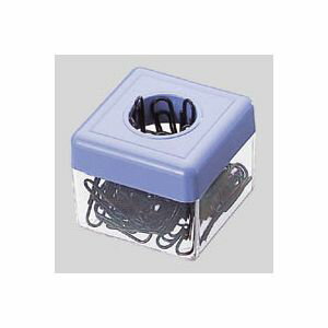 オープン ゼムボックス 青 MD-1-BUJANコード：4970115531224本体サイズ W54×D54×H46mm生産国:日本横54×縦54×高45mm。材質：再生ABS製。カラーゼムクリップ（黒）。30本から40本入。【送料について】北海道、沖縄、離島は送料を頂きます。