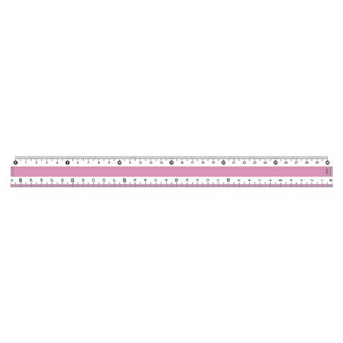 共栄プラスチック カラー直線定規ピンク CPK-30-PJANコード：4963346115509●目盛:30cmカラー：ピンク【送料について】北海道、沖縄、離島は送料を頂きます。