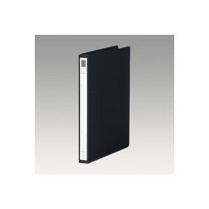 LIHIT LAB P.P.リングファイル B5S 2穴 黒 1 冊 F-862-11クロ 文房具 オフィス 用品