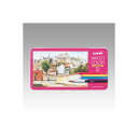 三菱鉛筆 水彩色鉛筆 ユニウォーターカラー 12色 1 セット UWC12C 文房具 オフィス 用品【送料無料】