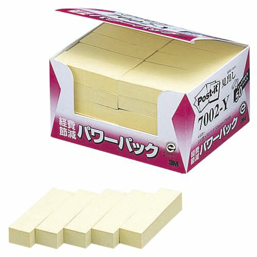 Label Paper - スリーエムジャパン ポストイット再生紙パワーパック 見出し 1 箱 7002-Y 文房具 オフィス 用品【送料無料】