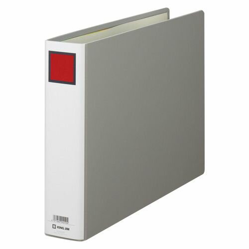 キングジム キングファイルG B4E グレー 1 冊 995EN 文房具 オフィス 用品