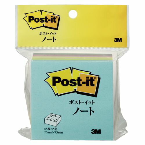 スリーエムジャパン カラーキューブ レギュラー スクェア 1 個 CP-33 文房具 オフィス 用品