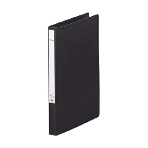 樂天商城 - LIHIT LAB パンチレスファイル(HEAVY DUTY) A4S 黒 1 冊 F-367-11クロ 文房具 オフィス 用品