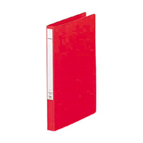Other - LIHIT LAB パンチレスファイル(HEAVY DUTY) A4S 赤 1 冊 F-367-1アカ 文房具 オフィス 用品
