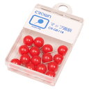 クラウン マップ画鋲 赤 1 個 CR-GB118-R 文房具 オフィス 用品