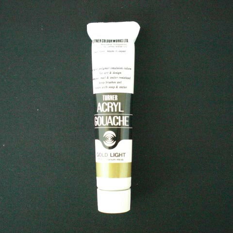 Painting Materials - ターナー色彩 アクリルガッシュ 20CC ゴールドライト 1 本 AG020070 文房具 オフィス 用品