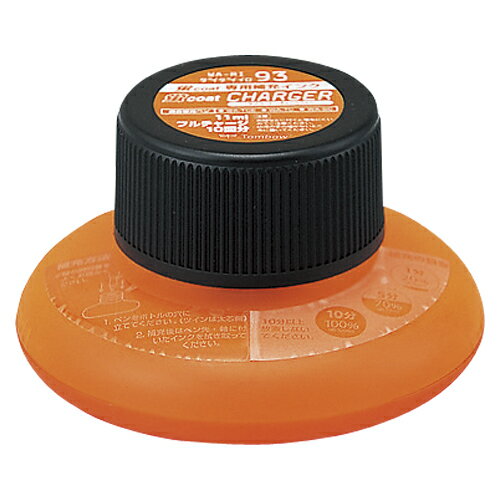 トンボ鉛筆 蛍コートチャージャー だいだいいろ 1 個 WA-RI93 文房具 オフィス 用品