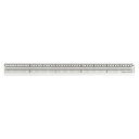 共栄プラスチック グランデ方眼みぞ付カッテイング直線定規 50cm 1 本 GCT-50 文房具 オフィス 用品