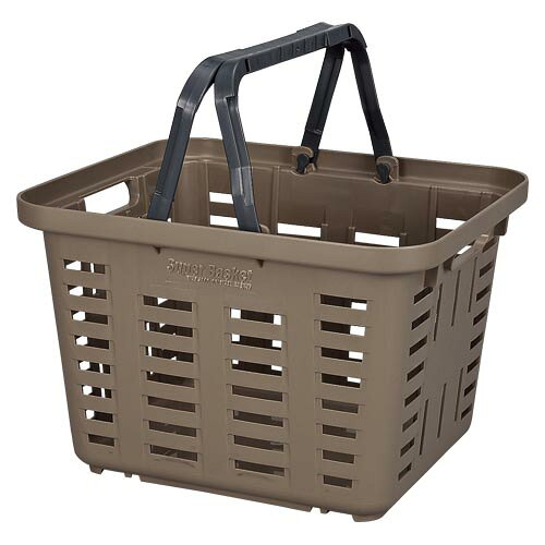 リングスタ- スーパーバスケット ミドル ブラウン 1 個 SB-370 文房具 オフィス 用品