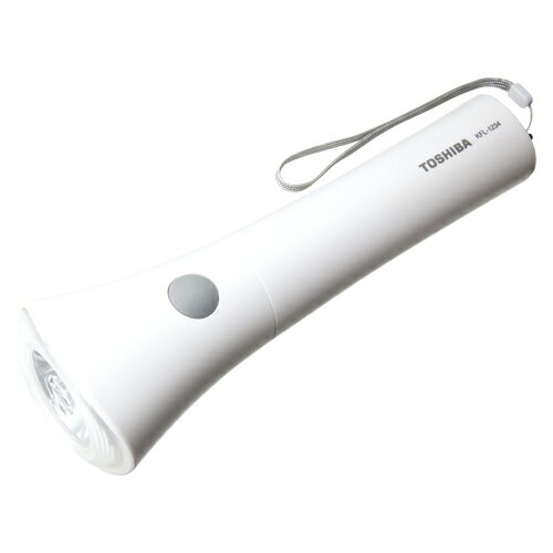 東芝 LED懐中電灯 【品番】（T）KFL-1234（W）本体サイズ:幅74mm×高さ235mm×奥行58mm単1形、単2形、単3形、単4形乾電池いずれか各2本使用光源:米国製(5mm)単1~単4までどの電池でも使用可能(単2~単4対応アタ...