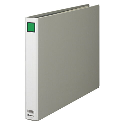 キングジム キングファイルG A3E グレー 1 冊 1003EN 文房具 オフィス 用品