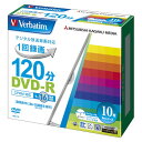 三菱化学メディア 録画用DVD-R X16 10