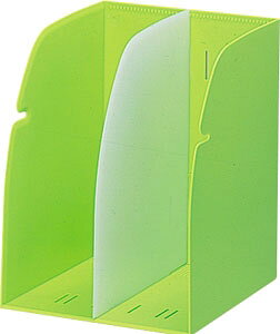 LIHIT LAB リクエスト ブックスタンド A4 黄緑 1 個 G1620-6キミドリ 文房具 オフィス 用品