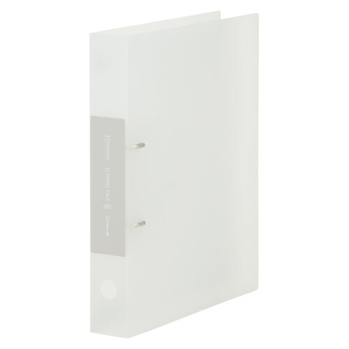 其它 - キングジム シンプリーズ Dリングファイル 透明 1冊