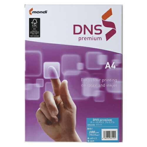 伊東屋 DNS　プレミアム　A4　100g　ホワイト　100枚 DNS101 1束