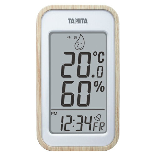 タニタ デジタル温湿度計 ナチュラル TT-572NA 1台【送料無料】