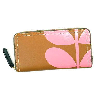 オーラカイリー Orla Kiely 長財布 長札 17RBSTP122 BIG ZIP WALLET HAZEL CAMEL【ポイント10倍】【楽ギフ_包装】