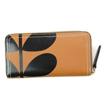 オーラカイリー Orla Kiely 長財布 長札 17RBSTP122 BIG ZIP WALLET HAZEL CAMEL【ポイント10倍】【楽ギフ_包装】