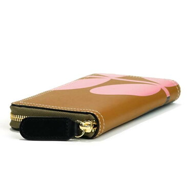 オーラカイリー Orla Kiely 長財布 長札 17RBSTP122 BIG ZIP WALLET HAZEL CAMEL【ポイント10倍】【楽ギフ_包装】