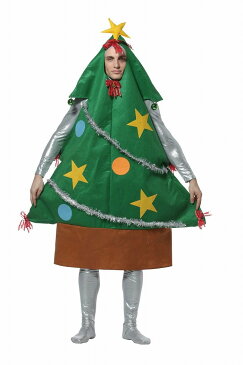 ツリーマン Men's クリスマス コスプレ コスチューム 衣装 仮装 サンタクロース サンタ コスプレ トナカイ メンズ(代引不可)