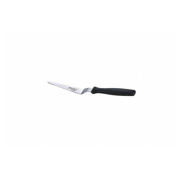 カンダ Ateco プラ柄スパチュラ(三角ミニ) 11cm #1317 480625JANコード：0014963013175規格：規格#1317サイズ：全長×刃渡123×230mmサイズ容量1：123×230mm材質：刃：ステンレススチール　柄：ポリウレタン生産地：アメリカ 【送料について】北海道、沖縄、離島は送料を頂きます。