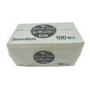 やなぎプロダクツ KT-026 カウンタークロス袋入 レギュラー ホワイト 100枚入 427115【送料無料】