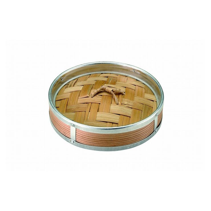 カンダ 業務用アルミ渕杉セイロ専用蓋 14cm 436317