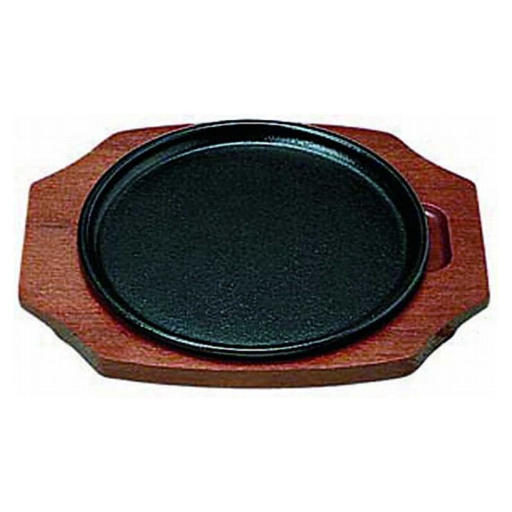 三和精機製作所 S ステーキ皿 平丸型 21cm 301035【送料無料】