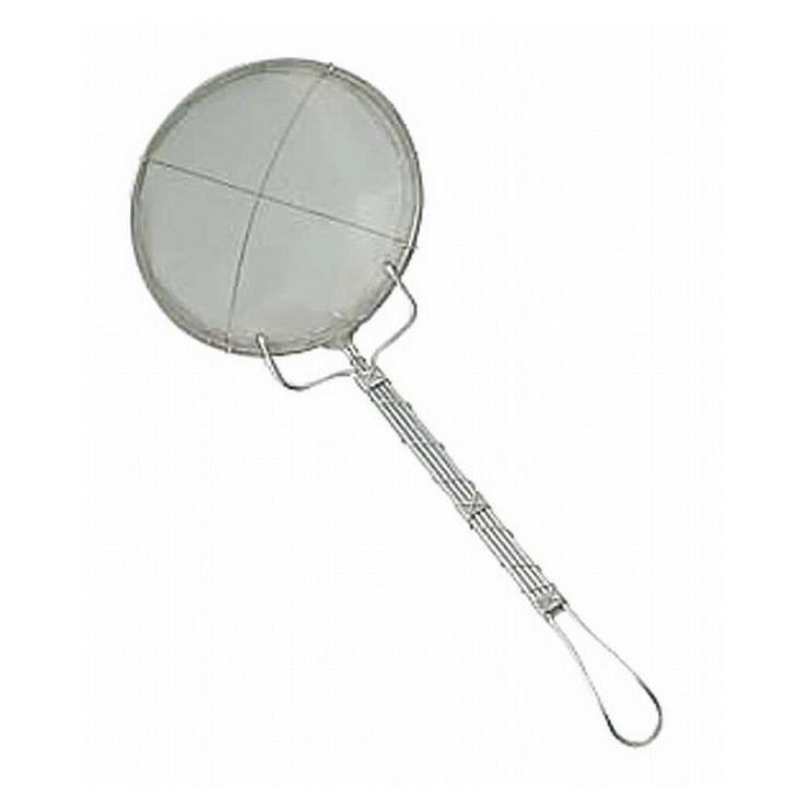 カンダ ?18-8手アミ補強付カス揚 荒目 15cm(16メッシュ) 043074