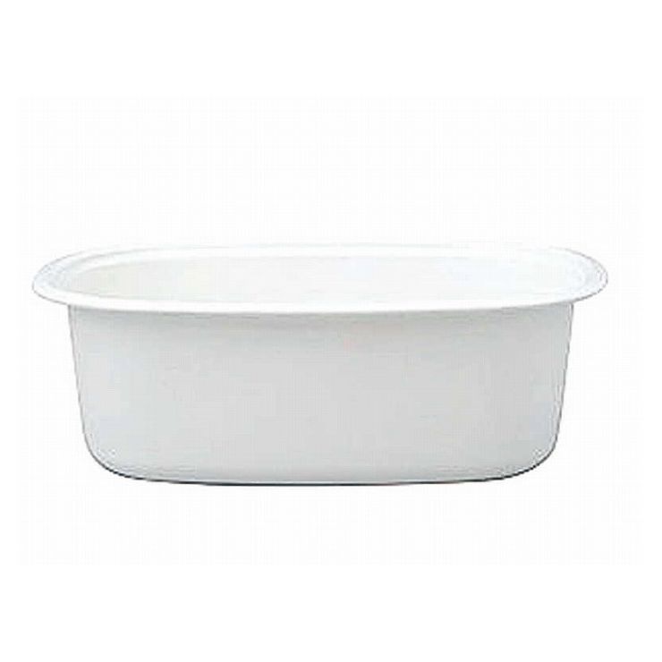 野田琺瑯 White Series楕円型洗い桶 WA-O 475014【送料無料】