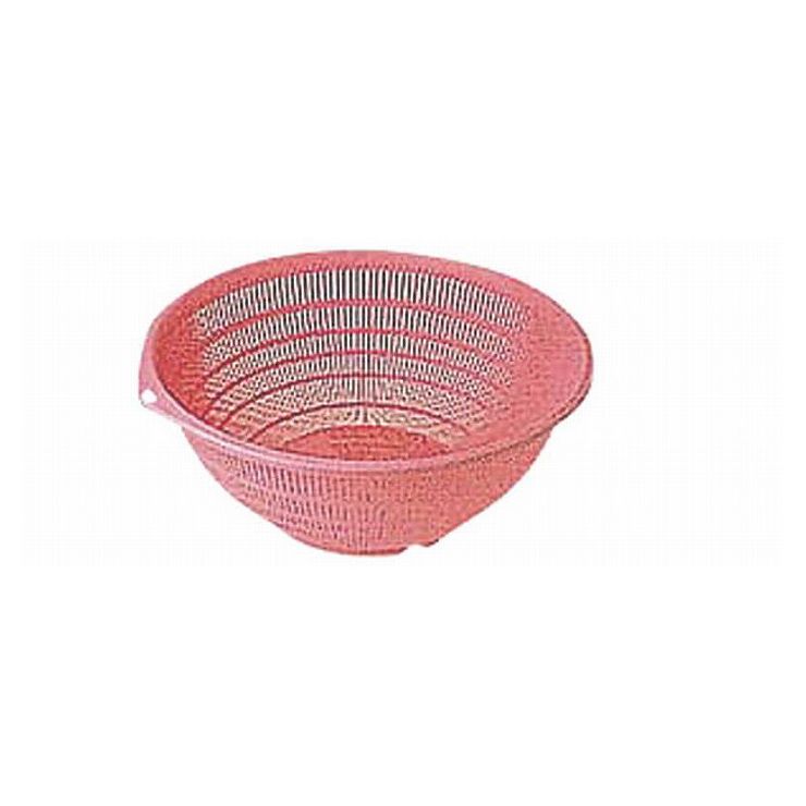 本間冬治工業 P.P弁慶カラーザル20cm ピンク 040076JANコード：4977544200301規格：規格20cmピンクサイズ：外径（内径）×深さφ228(200)×90mmサイズ容量1：φ228(200)×90mm材質：ポリプロピレン生産地：燕三条HACCP対応商品 ●耐熱温度：ー30〜120℃ 【送料について】北海道、沖縄、離島は送料を頂きます。
