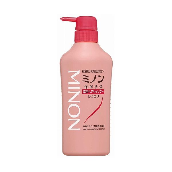 第一三共ヘルスケア ミノン薬用ヘアシャンプー 450mL【送料無料】