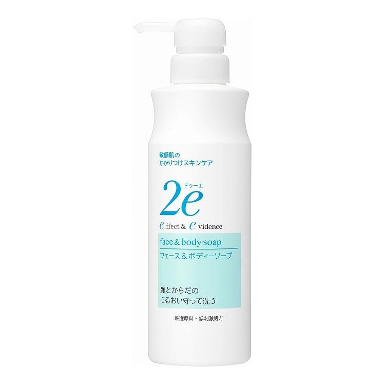 Soaps, Body Soaps - ドゥーエ 2e フェース&ボディーソープ 420ml 敏感肌 洗浄料 無香料 無着色【ポイント10倍】【送料無料】