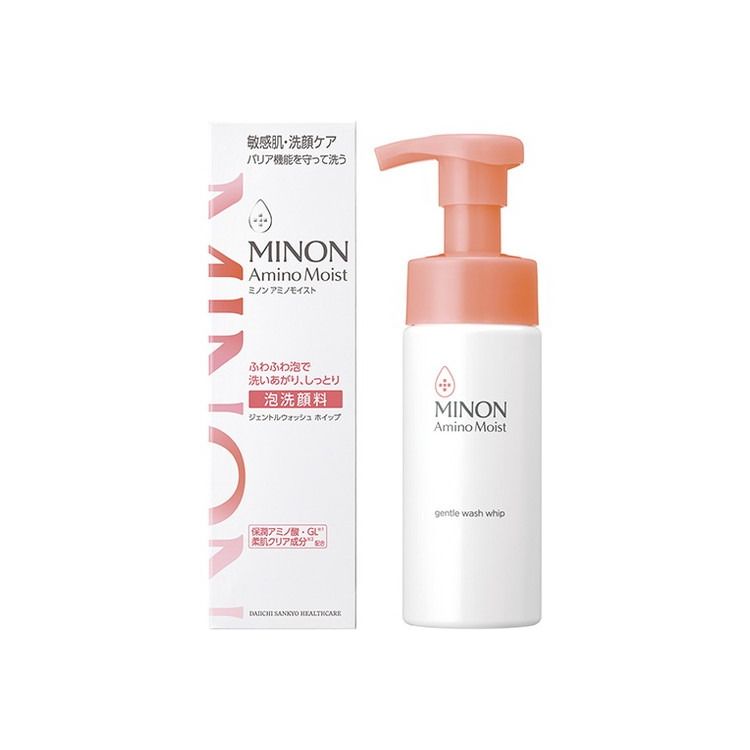MINON ミノン アミノモイストウォッシュ ホイップ 150ml 洗顔 泡洗顔料 泡洗顔 洗顔フォーム スキンケア アミノ酸系 アミノ酸系洗顔 第一三共ヘルスケア【ポイント10倍】【送料無料】