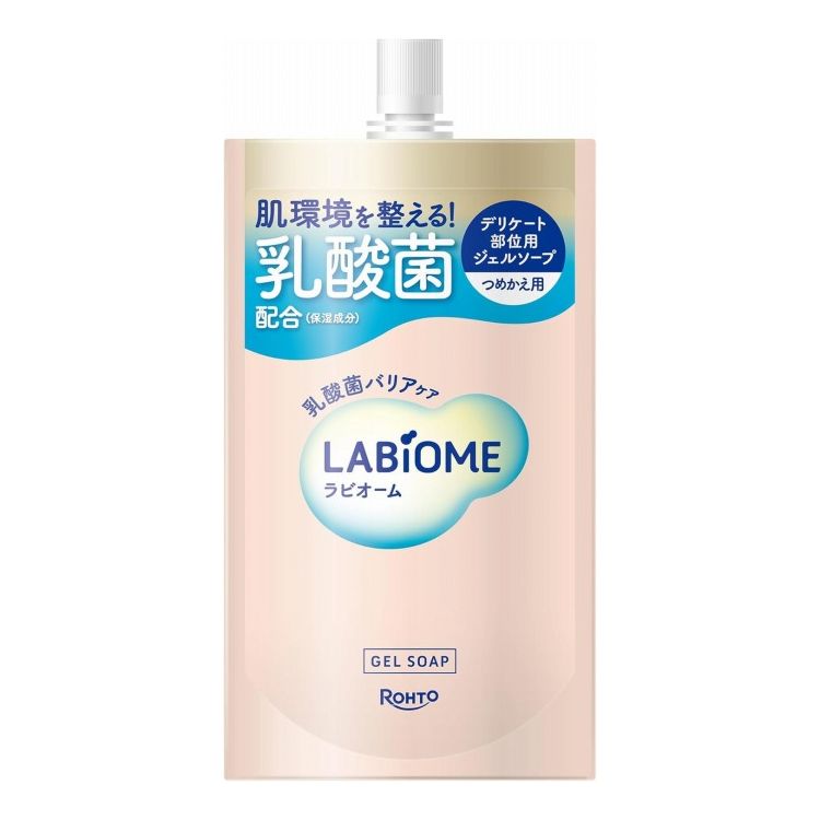 ロート製薬 ラビオーム バリアビオソープ 詰替え 150ml フローラルの香り ジェルソープ 乳酸菌 弱酸性 防腐剤フリー【ポイント10倍】