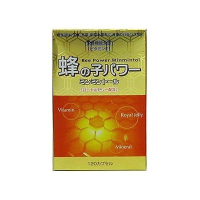 蜂の子パワー ミンミントール(120カプセル) 075100282【送料無料】