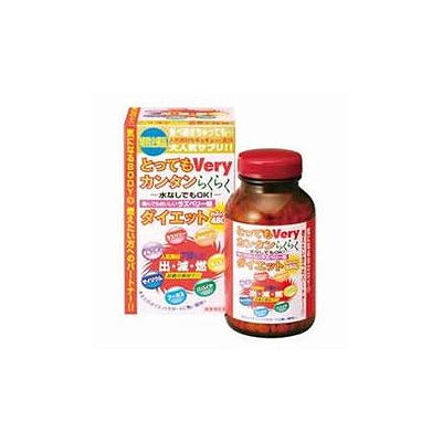 商品概要メーカー：アスティ商品名：【軽】とってもVeryカンタンらくらくダイエット（480粒入り）区分：食品内容量：480粒商品概要：気になる部分に、燃えたい方のサポートサプリメントです。メリハリのあるボディラインに憧れるすべての女性たちのために7大成分を一挙に配合しました。青パパイヤ、L-カルニチンが「燃やす！！」、メリロート、フーカス、ギムネマが「減らす！！」、期待の複合ダイエットで気になる成分をしっかりとサポートします。水なしでも食べられるラズベリー味です。JANコード：4560121430347商品コード：078322761商品の説明●気になる部分に、燃えたい方のサポートサプリメント●メリハリのあるボディラインに憧れるすべての女性たちのために7大成分を一挙に配合●青パパイヤ、L-カルニチンが「燃やす！！」、メリロート、フーカス、ギムネマが「減らす！！」、期待の複合ダイエットで気になる成分をしっかりとサポート●水なしでも食べられるラズベリー味使用上の注意●原材料をご確認の上、食品アレルギーがご心配な方は、ご使用をお控えください。●体質や体調によりまれに合わない場合がございます。●薬を服用している方、通院中の方は担当専門医にご相談の上、ご使用ください。●本品は一部自然素材を加工したものが配合されているため、まれに味、色などにばらつきがありますが、品質には問題ありません。●1日の摂取量を守り、過剰摂取にならないようにしてください。保存方法直射日光・高温多湿を避けて保管してください。使用方法1日8粒程度を目安に、水またはお湯とともにお召し上がりください。成分【原材料名】マルチトール、ラズベリー果汁粉末(デキストリン、果糖、ラズベリー濃縮果汁)、L-カルニチンL-酒石酸塩、フーカス末、L-オルニチン塩酸塩、パパイヤエキス末、サイリウムハスク末、ギムネマエキス末、結晶セルロース、ショ糖脂肪酸エステル、酸味料(クエン酸)、リン酸Ca、香料、赤ビート色素【栄養成分】（8粒(1.92g)当たり）エネルギー/7.83kcaL、タンパク質/0.006g、脂質/0.069g、炭水化物/1.80g、ナトリウム/0.15mg賞味期限／使用期限（製造から）3年メーカー名アスティ内容量480粒商品区分食品※予告なくパッケージリニューアルをされる場合がございますがご了承ください。※パッケージ変更に伴うご返品はお受け致しかねます。※メーカーの都合により予告なくパッケージ、仕様等が変更となる場合がございます。※当店はJANコードにて管理を行っている為、それに伴う返品、交換等はお受けしておりませんので事前にご了承の上お買い求めください。【送料について】北海道、沖縄、離島は送料を頂きます。