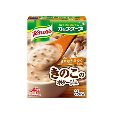 クノールカップスープ ミルク仕立てのきのこのポタージュ(3袋入) 116801683