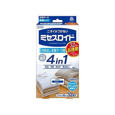 ミセスロイド 引出し用 徳用 1年防虫(32個入) 105811158