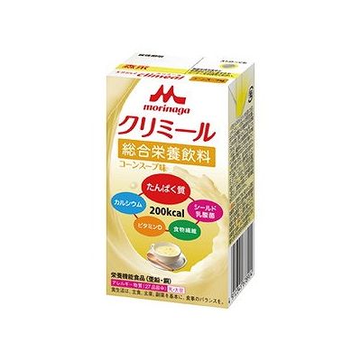 商品概要メーカー：クリニコ商品名：【軽】エンジョイクリミールコーンスープ味（125mL）区分：食品内容量：1個商品概要：【栄養機能食品（亜鉛・銅）】毎日の栄養補給をおいしくサポートする総合栄養飲料補食に適した飲みきりサイズの125mLで200kcalJANコード：4902720119092商品コード：054103747商品の特徴固形物が食べづらい時や、食欲がない時でも、喉を通りやすいドリンクタイプの総合栄養飲料です。1本（125mL）あたりシールド乳酸菌を100億個配合しています。不足しがちな微量元素や食物繊維の補給にも。原材料／成分／素材／材質デキストリン、乳たんぱく質、植物油、グラニュー糖、難消化性デキストリン、乳酸菌（殺菌）、乾燥酵母、カゼインナトリウム、香料、pH調整剤、乳化剤、塩化カリウム、色素、グルコン酸亜鉛、グルコン酸銅（原材料の一部に乳成分、大豆を含む）栄養成分1本あたりエネルギー：200kcal、たんぱく質：7．5g、脂質：6．7g、炭水化物：29．3g、食物繊維：2．5g、ナトリウム：110mg、カリウム：179mg、鉄：1．5mg、亜鉛：1．4mg、銅：0．14mgアレルギー表示特定原材料：乳特定原材料に準ずるもの：大豆賞味期限／使用期限（製造から）270日使用方法／召し上がり方1日あたり2パックを目安にお召し上がりください。使用上の注意1．静脈内等へは絶対に注入しないでください。2．牛乳・大豆由来の成分が含まれています。アレルギーを示す方は使用しないで下さい。3．原材料の一部が沈殿・浮遊することがありますが、品質には問題ありません。開封前によく振ってからお飲みください。4．開封後に全量お飲みにならない場合には、直ちに冷蔵庫に保管し、その日のうちにお飲み下さい。発売元／製造元／輸入元クリニコ※予告なくパッケージリニューアルをされる場合がございますがご了承ください。※パッケージ変更に伴うご返品はお受け致しかねます。※メーカーの都合により予告なくパッケージ、仕様等が変更となる場合がございます。※当店はJANコードにて管理を行っている為、それに伴う返品、交換等はお受けしておりませんので事前にご了承の上お買い求めください。【送料について】北海道、沖縄、離島は送料を頂きます。