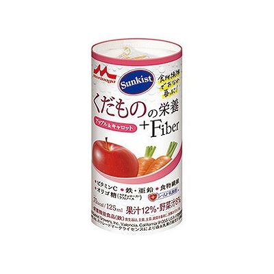 Sunkist くだものの栄養+Fiber アップル&キャロット(125mL) 054104324