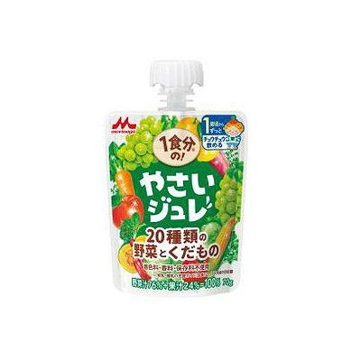 商品概要メーカー：森永乳業商品名：【軽】1食分の！やさいジュレ20種類の野菜とくだもの（70g）区分：食品内容量：70g商品概要：【1歳頃〜】1袋あたり野菜汁50g以上配合JANコード：4902720150675商品コード：01410827...