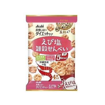 リセットボディ 雑穀せんべい えび塩味(22g×4袋) 078911134