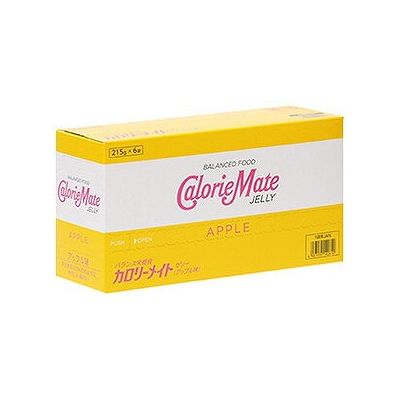 商品概要メーカー：大塚製薬商品名：【軽】カロリーメイトゼリーアップル味（215g×6個）区分：食品内容量：215g×6個商品概要：身体に必要なタンパク質、脂質、糖質、ビタミン、ミネラルを手軽に摂れるバランス栄養食、ゼリータイプJANコード：...