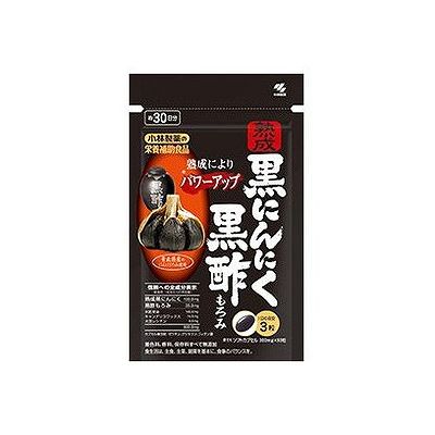 商品概要メーカー：小林製薬商品名：【軽】成熟黒にんにく黒酢もろみ（90粒入）区分：食品内容量：90粒商品概要：●発酵黒にんにく、黒酢もろみ配合食品●機能性・植物系サプリメント●1日の目安量：3粒●粒タイプ●袋タイプ●内容量：90粒入り●約30日分JANコード：4987072081488商品コード：075632499商品の説明○熟成によりパワーアップ※※パワーアップとは、発酵熟成によりにんにくが黒にんにくとなり、ポリフェノールが増えることです。○青森県産のにんにくのみ使用。着色料、香料、保存料すべて無添加使用上の注意≪定められた使用法を守ること≫◆乳幼児・小児の手の届かないところに置いてください。◆乳幼児・小児には与えないでください。◆妊娠・授乳中の方は摂らないでください。◆薬を服用中、通院中の方は医師にご相談ください。◆食品アレルギーの方は全成分表示をご確認の上、お召し上がりください。◆体質体調により、まれに体に合わない場合（発疹、胃部不快感など）があります。その際はご使用を中止ください。◆カプセル同士がくっつく場合や、天然由来の原料を使用のため色等が変化することがありますが、品質に問題はありません。保存方法◆高温又は、直射日光のあたる場所には保存しないでください。◆乳幼児・小児の手の届かないところに置いてください。使用方法1日の摂取目安量：3粒栄養補助食品として1日3粒を目安に、かまずに水またはお湯とともにお召し上がりください。※短期間に大量に摂ることは避けてください。成分原材料名米胚芽油、ゼラチン、発酵黒にんにく、黒酢もろみ、グリセリン、キャンデリラワックス、レシチン（大豆由来）、フィチン酸全成分表示（製造時、1粒あたりの含有量）熟成黒にんにく/100．0mg黒酢もろみ/35．0mg米胚芽油/145．0mgキャンデリラワックス/14．0mg大豆レシチン/6．0mg合計/300．0mgカプセル被包材：ゼラチン、グリセリン栄養成分及びその含有量（1粒あたり）エネルギー/2．8kcaLたんぱく質/0．12g脂質/0．25g糖質/0．019g食物繊維/0gナトリウム/0．0048〜0．19mgビタミンE/0．3〜1．7mgEPA/57mgDHA/25mg賞味期限／使用期限（製造から）2年メーカー名小林製薬内容量90粒商品区分食品※予告なくパッケージリニューアルをされる場合がございますがご了承ください。※パッケージ変更に伴うご返品はお受け致しかねます。※メーカーの都合により予告なくパッケージ、仕様等が変更となる場合がございます。※当店はJANコードにて管理を行っている為、それに伴う返品、交換等はお受けしておりませんので事前にご了承の上お買い求めください。【送料について】北海道、沖縄、離島は送料を頂きます。