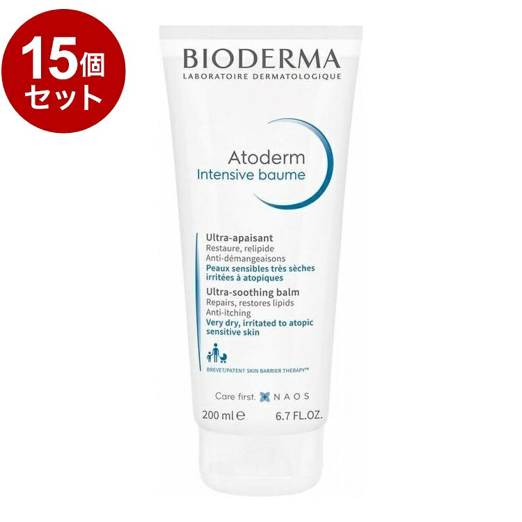 【単品15個セット】 ビオデルマ アトデルム インテンシブクリーム 200mL【ポイント10倍】【送料無料】 rcmd-37153722 リコメン堂 パッケージ画像