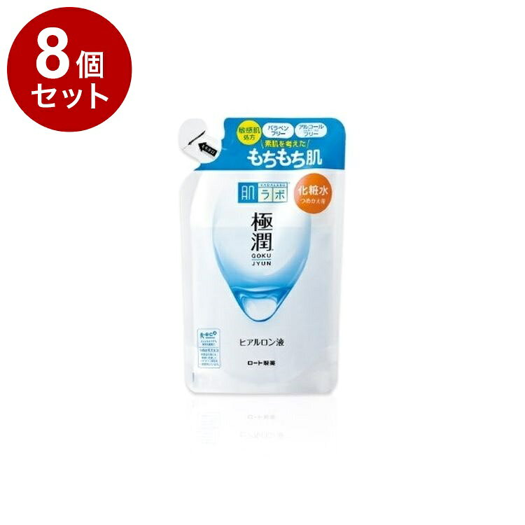 【商品詳細】うるおいへのこだわり「極潤」シリーズ。肌が求めるうるおいを詰めこんだ化粧水。使うたび、すこやかな素肌へ。べたつかずさっぱり使えて、しっかりうるおう。4種類のヒアルロン酸(うるおい成分)を配合。健康な素肌と同じ弱酸性。肌へのやさしさに配慮。無香料・無着色・オイルフリー・アルコール(エタノール)フリー・パラベンフリー。敏感肌の方の協力によるパッチテスト済み。商品区分:化粧品原材料(アレルギー表記含む):水、BG、ぺンチレングリコール、ヒアルロン酸Na*、加水分解ヒアルロン酸*(ナノ化ヒアルロン酸)、アセチルヒアルロン酸Na*(スーパーヒアルロン酸)、乳酸球菌／ヒアルロン酸発酵液*(乳酸発酵ヒアルロン酸)、DPG、PPG-10メチルグルコース、ジグリセリン、ヒドロキシエチルセルロース、EDTA-2Na、コハク酸2Na、コハク酸、フェノキシエタノール*4種のヒアルロン酸保存方法:高温または低温の場所、直射日光を避け保管すること。メーカー名:ロート製薬生産国・加工国:日本【送料について】北海道、沖縄、離島は送料を頂きます。LINK2個セット3個セット4個セット5個セット8個セット10個セット12個セット15個セット18個セット20個セット